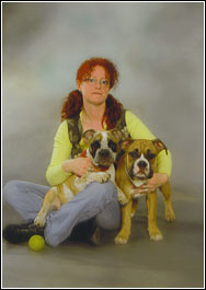 Diana und Hunde