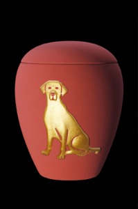 Keramik samt rot "Motiv Hund" 65-1500-405 - 1,5 ltr. - 80,00 Euro 65-2800-405 - 2,8 ltr. - 98,00 Euro